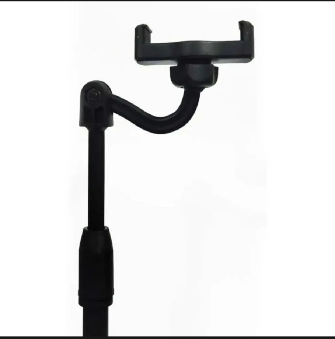 Tiktok, sketch and Art drawing, and YouTube videos creator Compatible Compact Lightweight Mobile Smart Phone Tripod Stand - Black