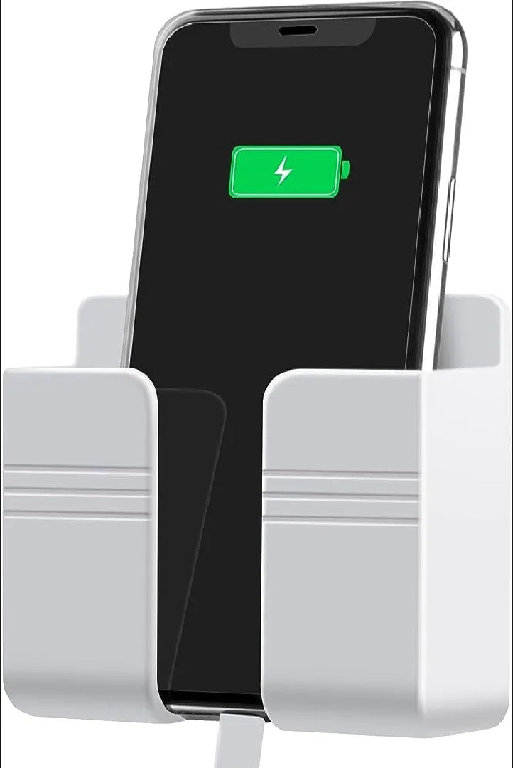 Wall Mounted Universal Mobile Phone Holder for Charging, Secure and Stylish, Multiple Colors