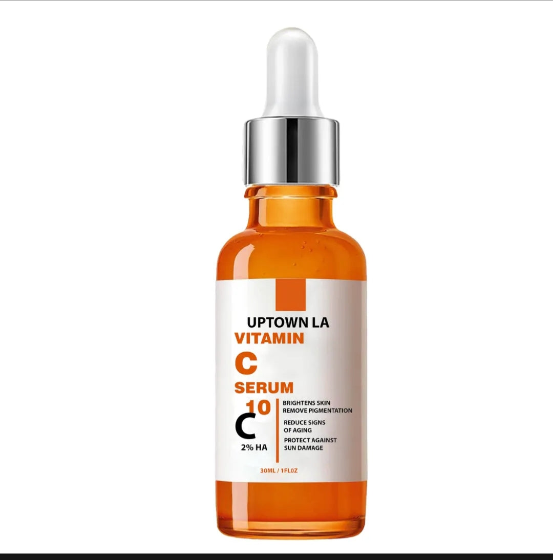 ⭐ Product Highlights

10% Vitamin C for bright and glowing skin

Helps remove pigmentation and dark spots

Reduces signs of aging

Protects skin against sun damage

Contains 2% Hyaluronic Acid for deep hydration

Lightweight, fast-absorbing formula

Suita