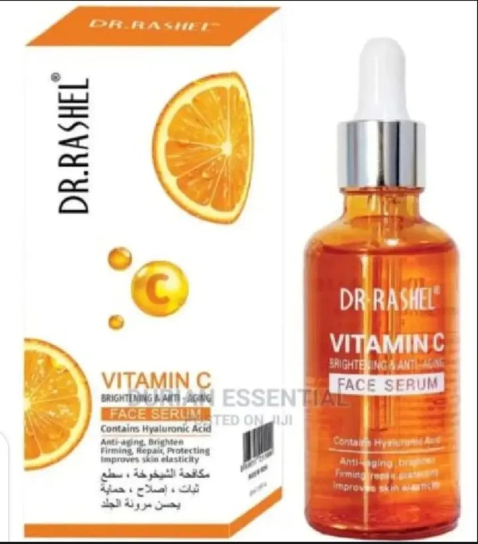 Brightens and evens skin tone

Reduces dark spots & pigmentation

Anti-aging formula with Vitamin C

Deep hydration with Hyaluronic Acid

Smooth, soft, and glowing skin

Lightweight, non-sticky texture